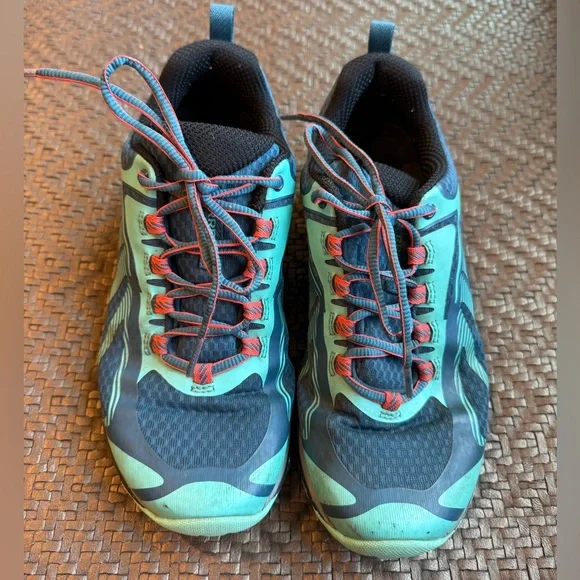 Merrell Blue and Black Athletic Shoes with Cushioned Midsole Men main image 2